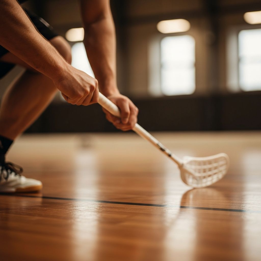 Floorball technika és botfogás